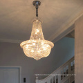 Zhongshan lighting supplier medium size crystal hanging chandelier for dining/ banquet hall 71159